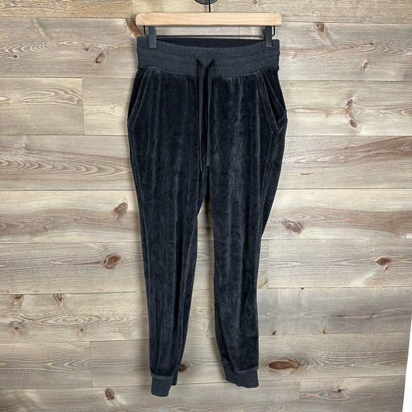 Lululemon Warm Down Jogger Velour Heathered Black - Picture 3 of 7